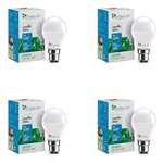 SYSKA 18W LED Bulbs with Life Span Up To 50000 Hours- (White)- Pack of 4